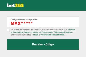 Código de bônus bet365 2024: aposte com MAXBETBR.